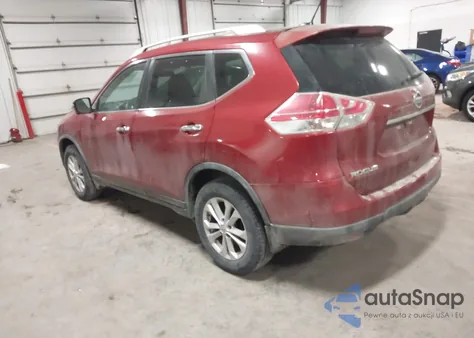 2016 Nissan Rogue Sv z USA, uszkodzony, nr VIN KNMAT2MV2GP653508